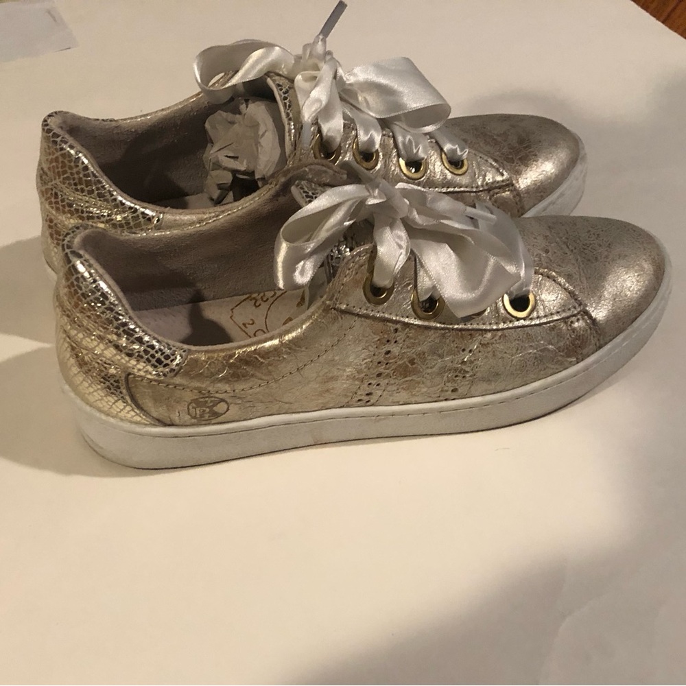 Gold Sneakers